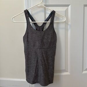 Lululemon tank with built in bra